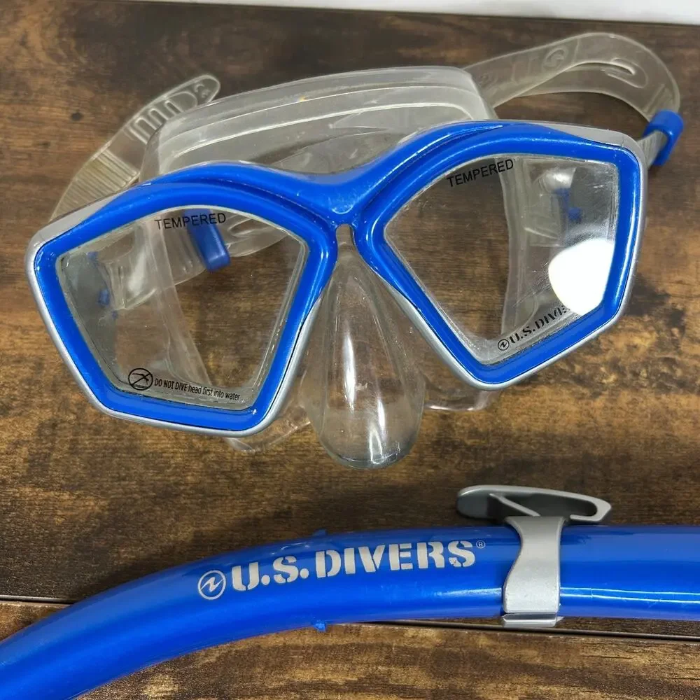 US Divers Icon Kids Adult mask Swim Scuba Dive Snorkel Anti-Fog Goggles
